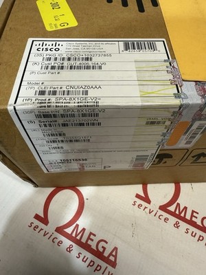 Cisco SPA-8X1GE-V2 8-Port Gigabit Ethernet Shared Port Adapter Version 2