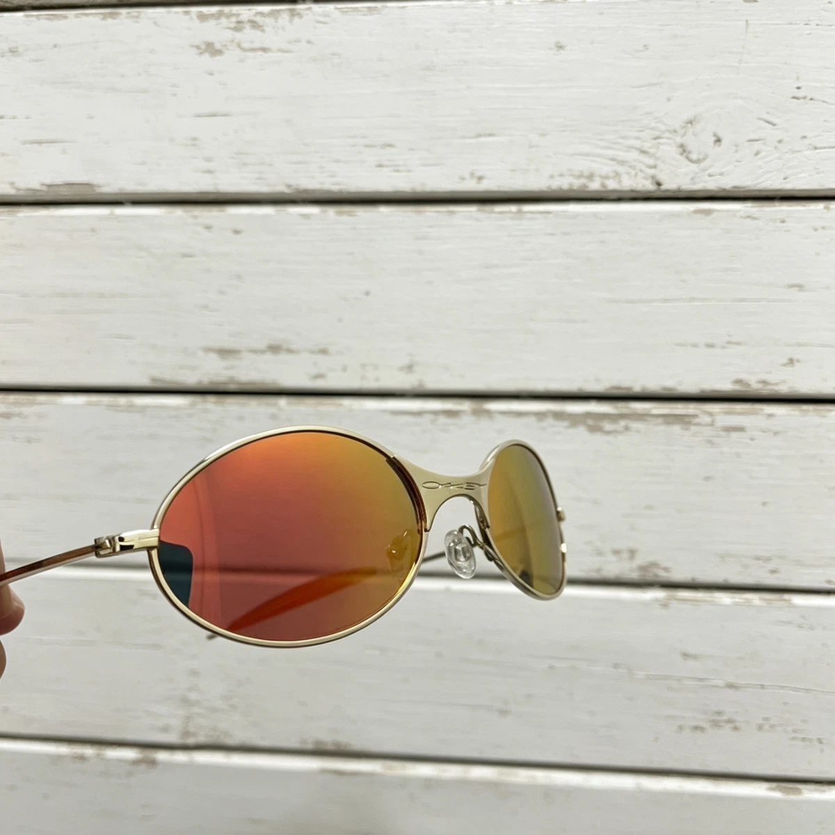 Oakley Gold Oval Sunglasses for Men for sale | eBay