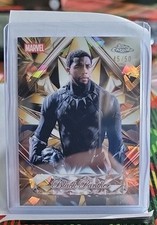 2025 Marvels Studio Sapphire #SS-8 Black Panther Sapphire Selections Gold /50
