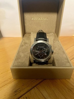 Burberry Uhr Herren Chronograph - Swiss Made - BU9356 - Box&Buch - Lederarmband