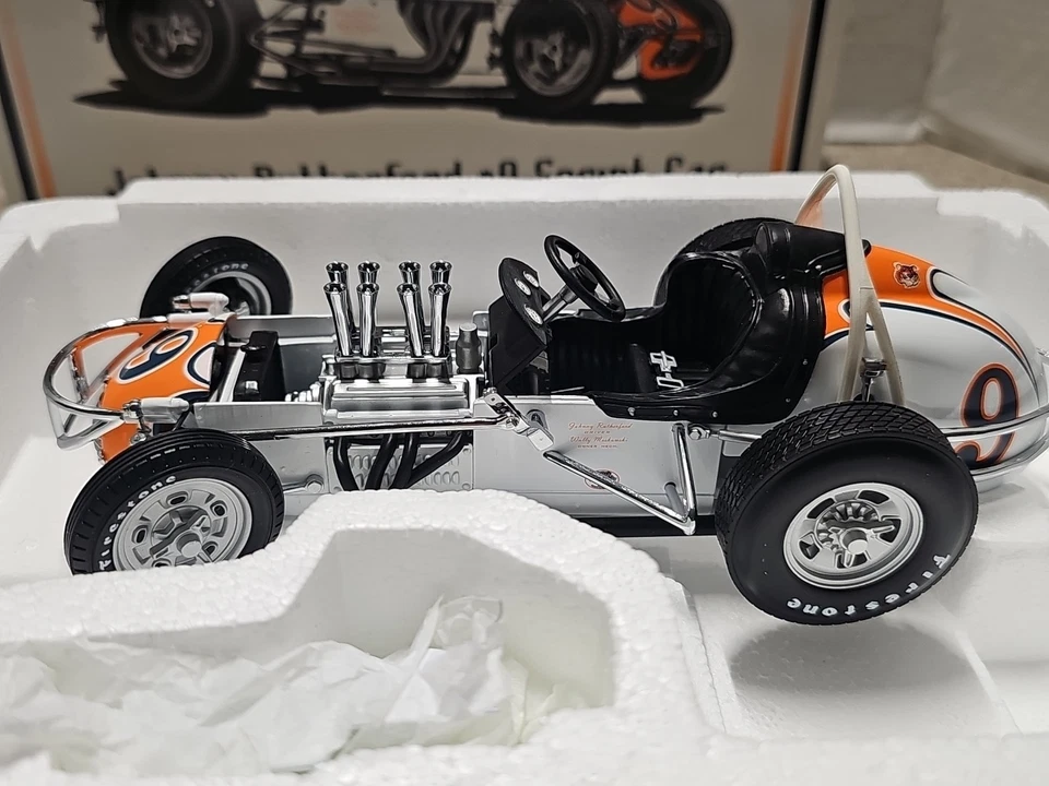 Serie Vintage GMP 1:18 Diecast Johnny Rutherford #9 Sprint Car Limited #’d Foto 4 de 4