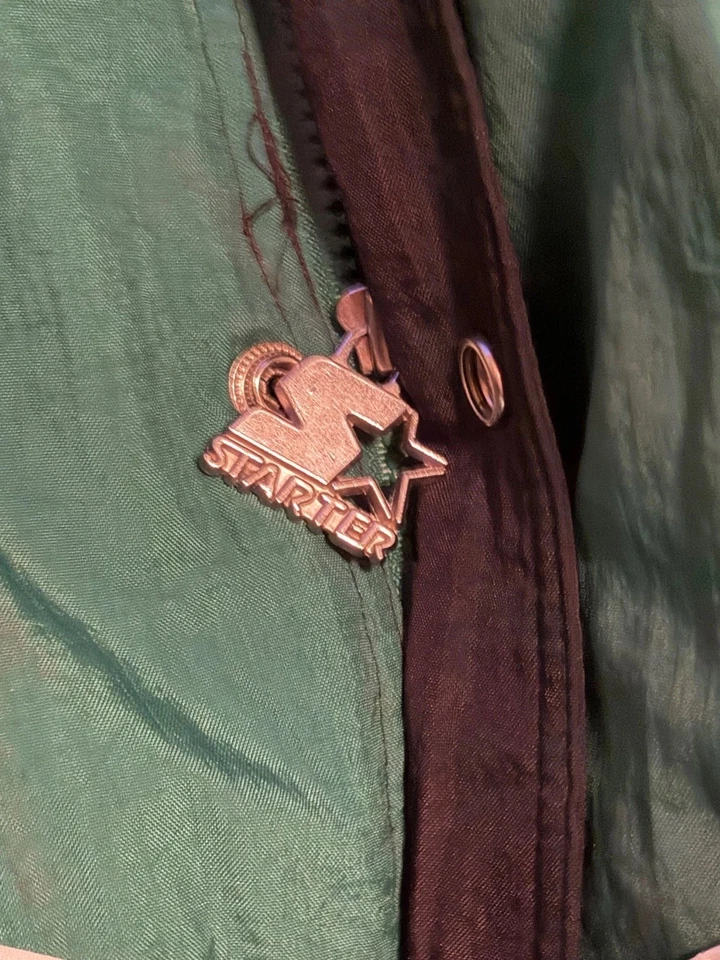 Chaqueta Jets Vintage Starter NFL Para Hombre Talla Mediana Foto 4 de 4