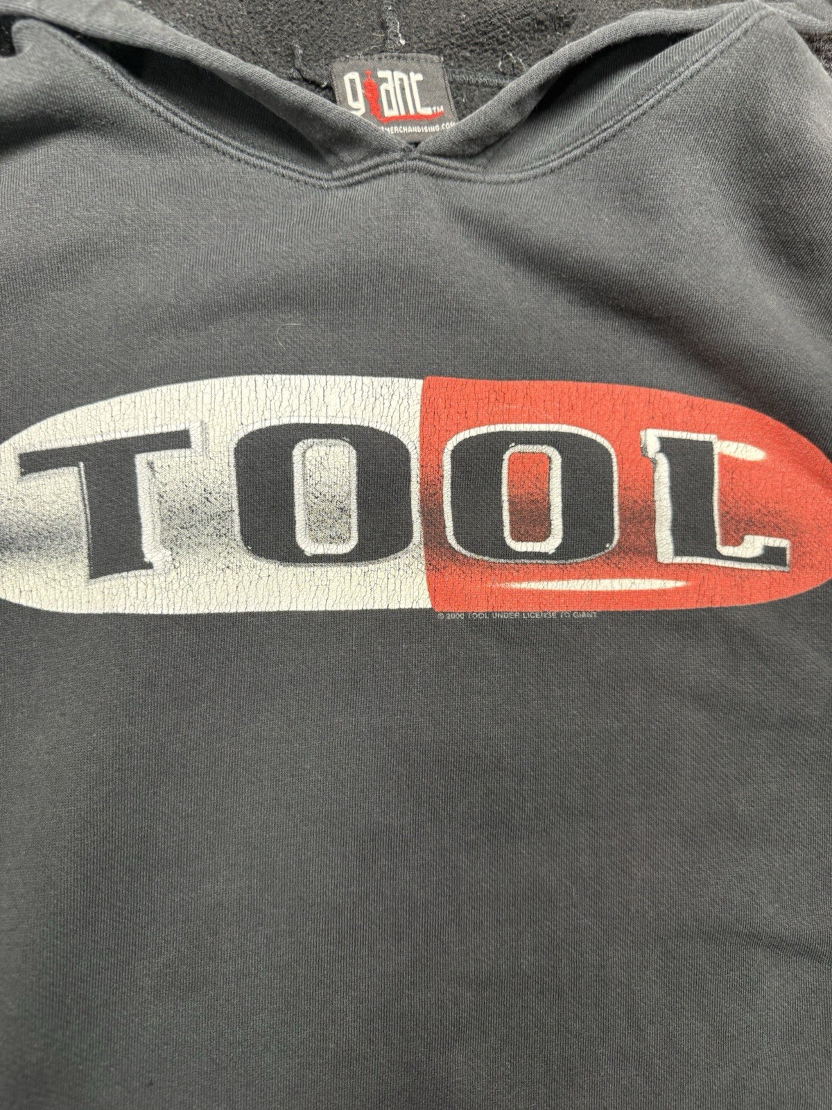 Vtg 2000s TOOL Band Pill Hoodie Sweatshirt Rare Size XL Heavyweight Giant image 2