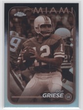 #107 2024 Topps Chrome SEPIA REFRACTOR Bob Griese Dolphins