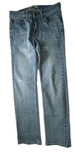 Abercrombie Kids 5 Pocket Design Light Wash Blue Jeans Size 15/16 007 