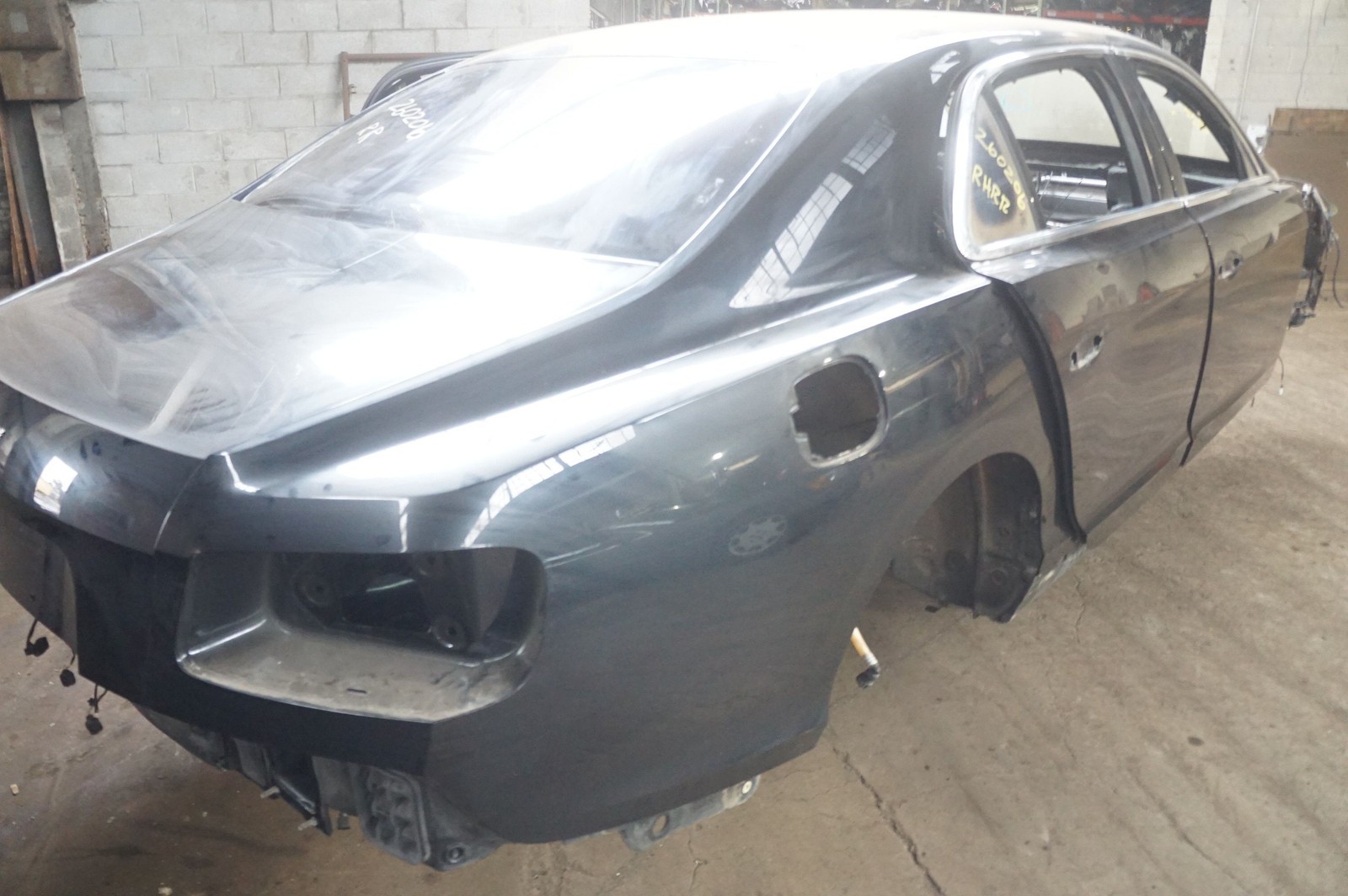 Rear Right Quarter Panel Body Metal Cut Black Bentley Continental Flying Spur 15