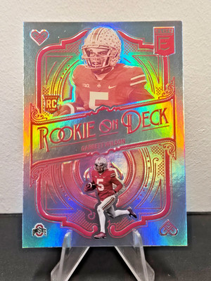 Garrett Wilson Panini Donruss Elite Rookie On Deck New York Jets NFL Ohio #RD-9