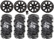 High Lifter HL9 Beadlock 14" Wheels Bk 27" Moto MTC Tires RZR XP 1000 / PRO XP