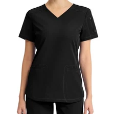 Dickies Dynamix Black Scrub Top XL