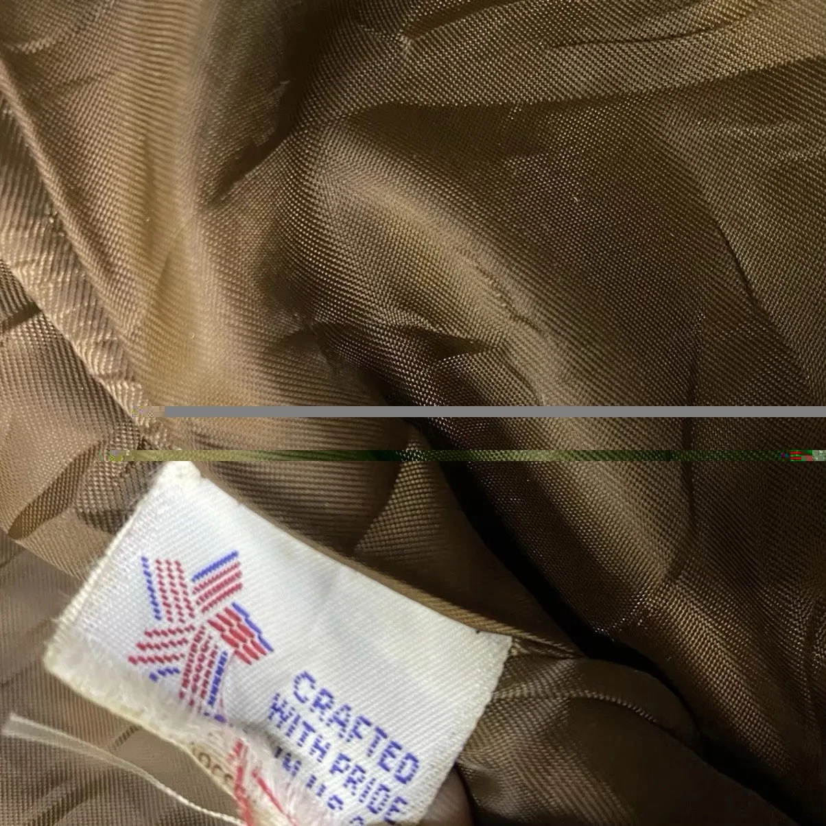 Schott NYC Vintage Brown Suede Trucker Jacket Made in USA 38 - product detail image 10