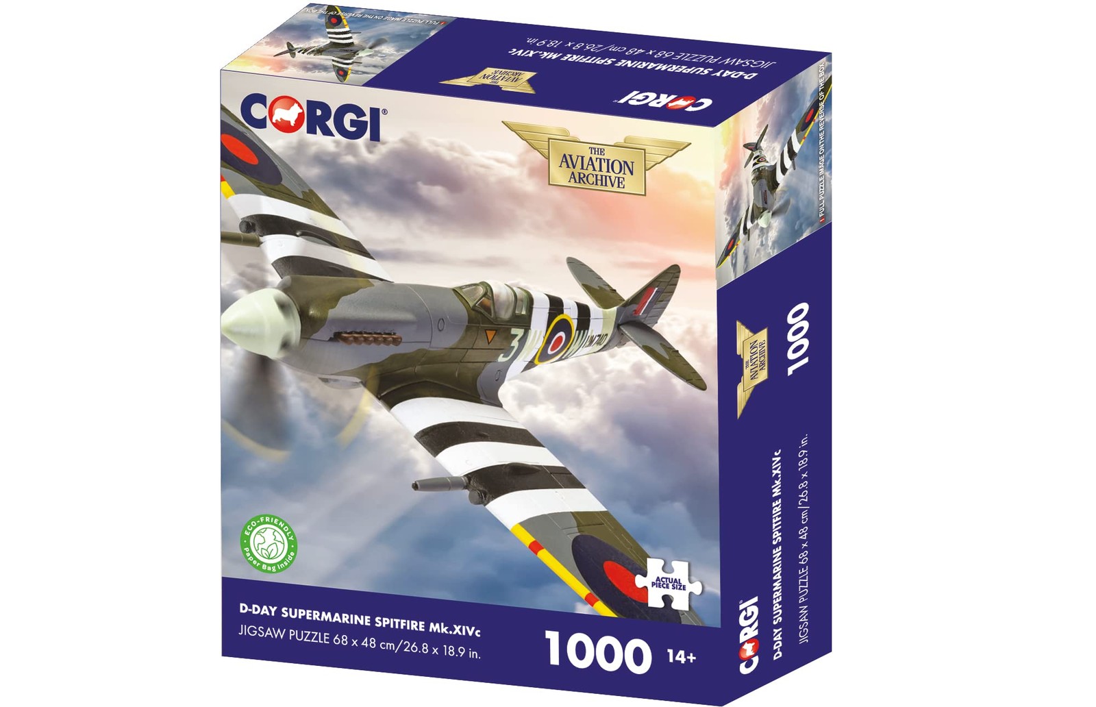 Пазл Corgi CG0005, разноцветный