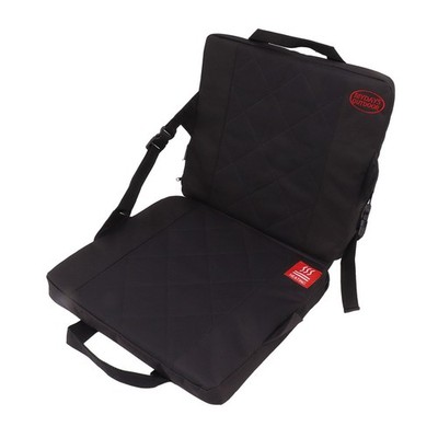 Portable Heating Pad Heated Stadium Cushion For Office Outdoor Camping Black SET