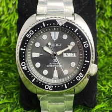 Rare SEIKO Prospex SRPC23K1 Turtle Automatic 4R36 Diver's 200M Watch Grey NOS 2