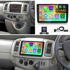 DAB+ 4+64G Für Nissan Primastar 2006-2014 Android 15 Autoradio Carplay GPS Navi