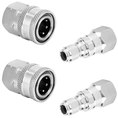 #ad #ad 3 8 Inch Quick Connect Fittings Pressure Washer Swivel Fitting NPT Female $29.41