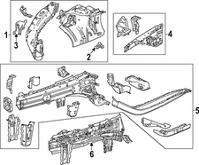 Genuine GM Outer Rail 60007994