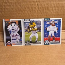 2026 Topps Celebration Series 1 MASCOTS 3 Cards Of The Insert Set