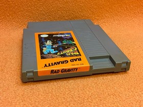 Rad Gravity Nintendo NES Original Authentic Vintage Retro Game Tested!