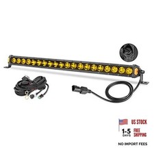 20 Inch Yellow LED Light Bar with Wiring Harness 100W 20 Inch Yellow Light Bar