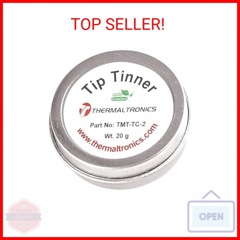 Thermaltronics TMT-TC-2 Tip Tinner (20 г) в контейнере 0,8 унции - Изображение 2 из 2