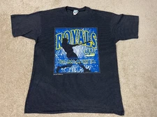 Vintage LA Loving T-Shirt Mens XL USA Omaha Royals MLB 1994 Bimm Ridder PB Black