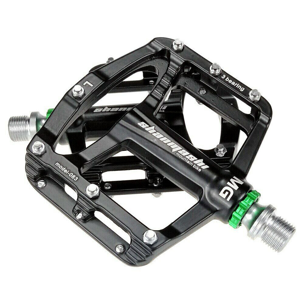 Mountain Bike Flat Pedals MTB Road Bicycle Bearing Metal Alloy Platform  Pedal