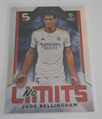 Karte NL-15 NO LIMITS Jude Bellingham Real Madrid Topps UCC SUPERSTARS 2023/2024