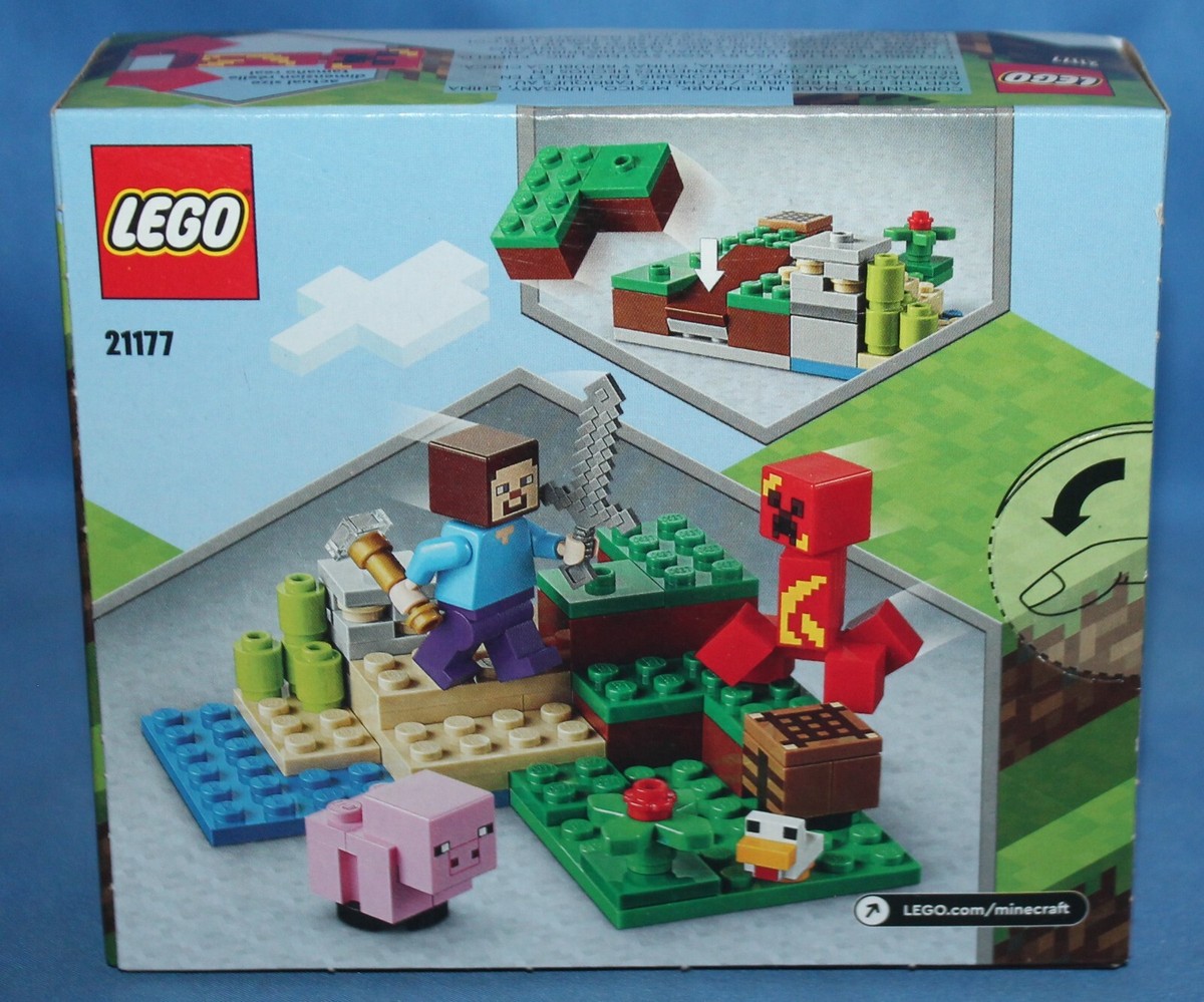Lego 21177 Minecraft The Creeper Ambush 72 Pcs 673419358576| eBay
