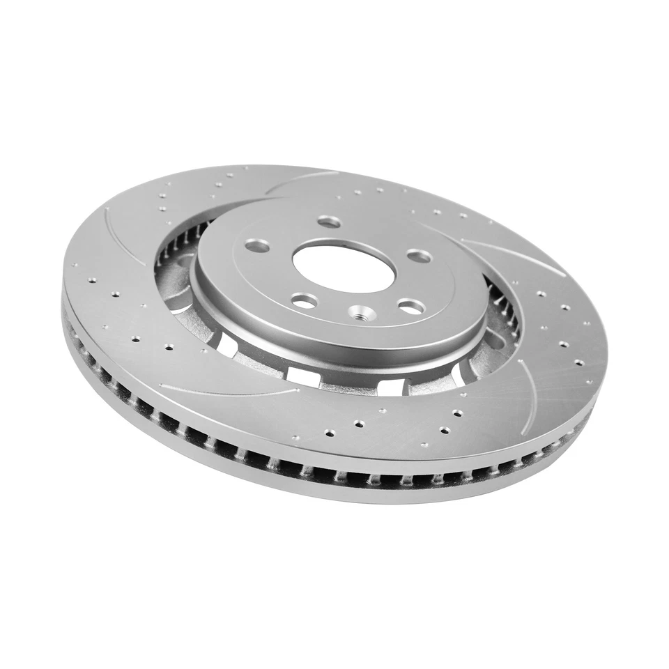 Front Disc Rotors + Ceramic Brake Pads Kit for Ford Explorer Taurus Flex MKS MKT Foto 2 de 4