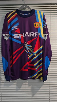 Goalkeeper Manchester United 1992 - SCHMEICHEL # 1 - Purple