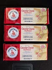 3x Voortman Candy Cane Wafers LIMITED EDITION Christmas 10.6 Oz Each Bb 08/25