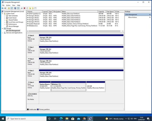 HP Z620 Workstation DUAL Xeon 20-CORE CPUS 64GB DDR3- 3x3TB 3.5" SAS - 500GB SSD - Picture 2 of 9