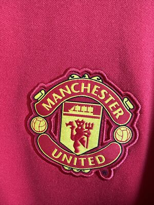 【希少】NIKE Manchester United ロゴ Manchester United 02-04 NIKE Home Football T Shirt Men's Size XL