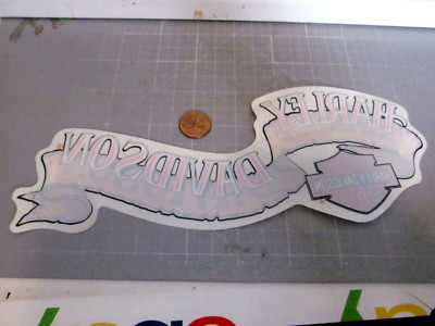 HDecal Sticker ORIGINAL OLD STOCK INSIDE APPROX 9.25''
