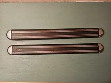Vintage Mid Century Modern Zyliss Kitchen Magnet Bars For Cutlery