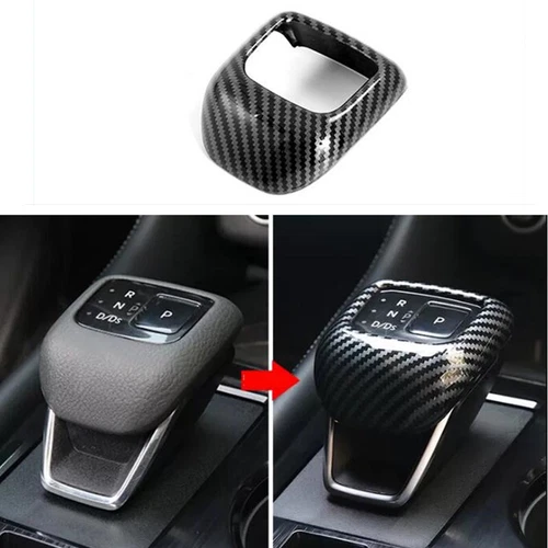 Carbon Fiber ABS Gear Shift Knob Trim Cover For 2022 2023 2024 Nissan Pathfinder - Picture 4 of 8