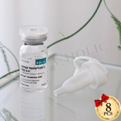 Silisca COPPER TRIPEPTIDE-1 AMPULLEN 8ml x 8EA Feuchtigkeitsspendende Beruhig...
