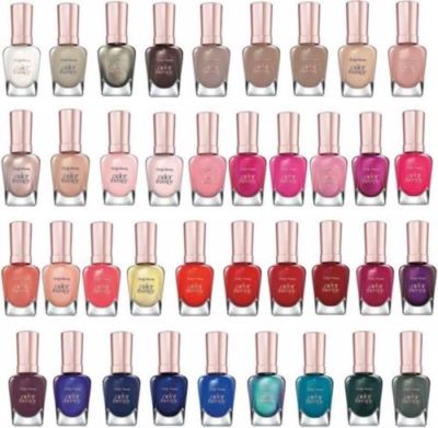 Sally Hansen  ~ Color Therapy Nail Polish Lacquer Argan Oil Formula ~You Choose 