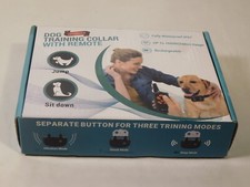Dog Training Collar W/Remote range 1600ft. rechargerable waterproof