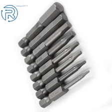 8Pcs Hex Head Allen Bit Set Quick Connect Shank Impact Driver Drill Metric New