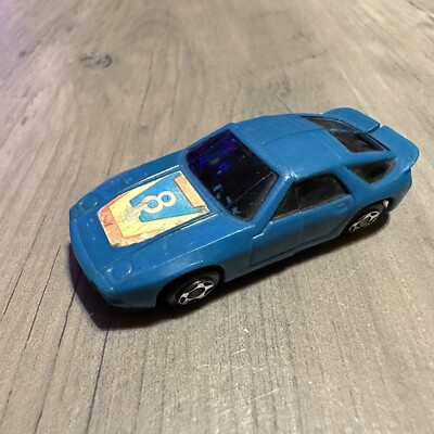 Zybots Torque 1984 Remco Blue Car Porsche Vintage Transformers Needs Repair