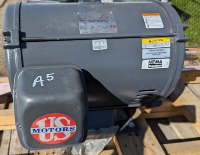 US Motors  40HP D40V2G 3ph Frame 324T Inverter Duty Motor