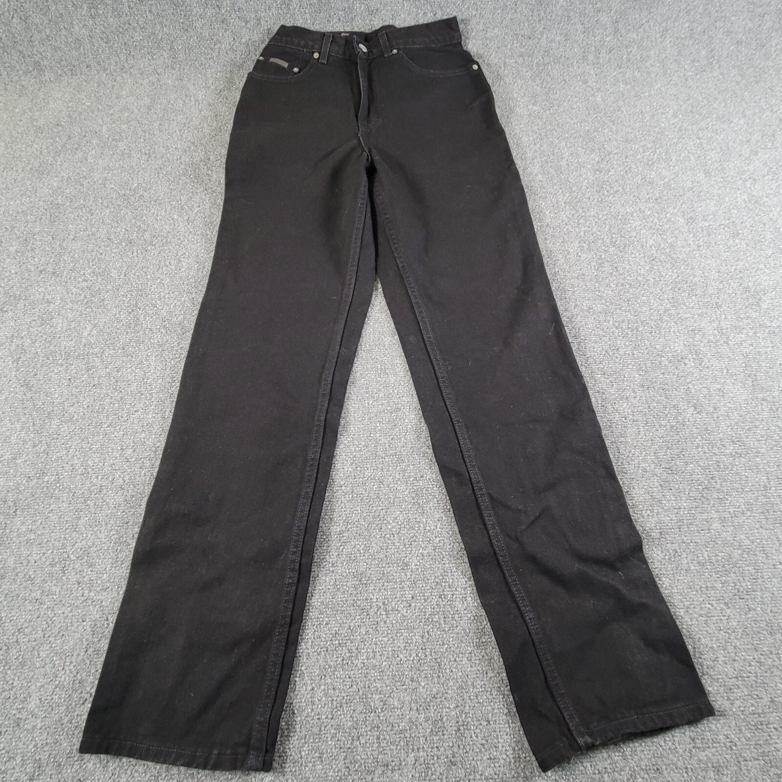 Calvin Klein Womens Jeans (10 Label) Missy Straight Leg Black 5 Pocket NWOT