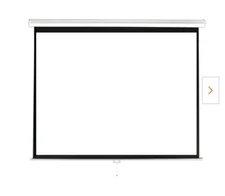 Used Elite screen Manual Pull Down Projector Screen 84” M84NWV