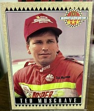 1992 MAXX RACE CARDS TED MUSGRAVE MCDONALD’S ALL STAR RACE TEAM CARD 29 of 36