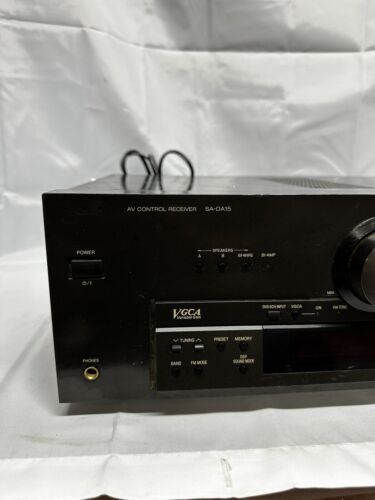 Technics SA-DA15 AV Control Receiver Audio Stereo High Current MOS-FET Tested! - Picture 4 of 10