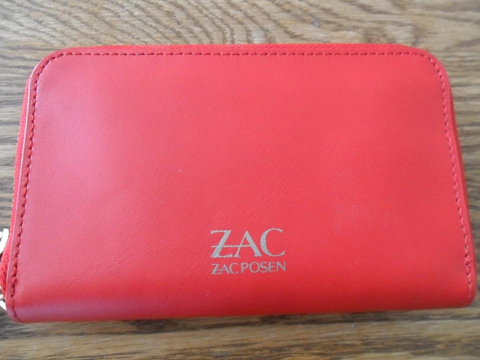 二手 Zac Posen 花卉贴花皮革索引钱包 - 无真品证明 — 第 4/4 张图片