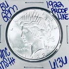 1922 BU UNCIRCULATED SILVER PEACE DOLLAR AUTHENTIC U.S. MINT FREE SHIPPING 6136