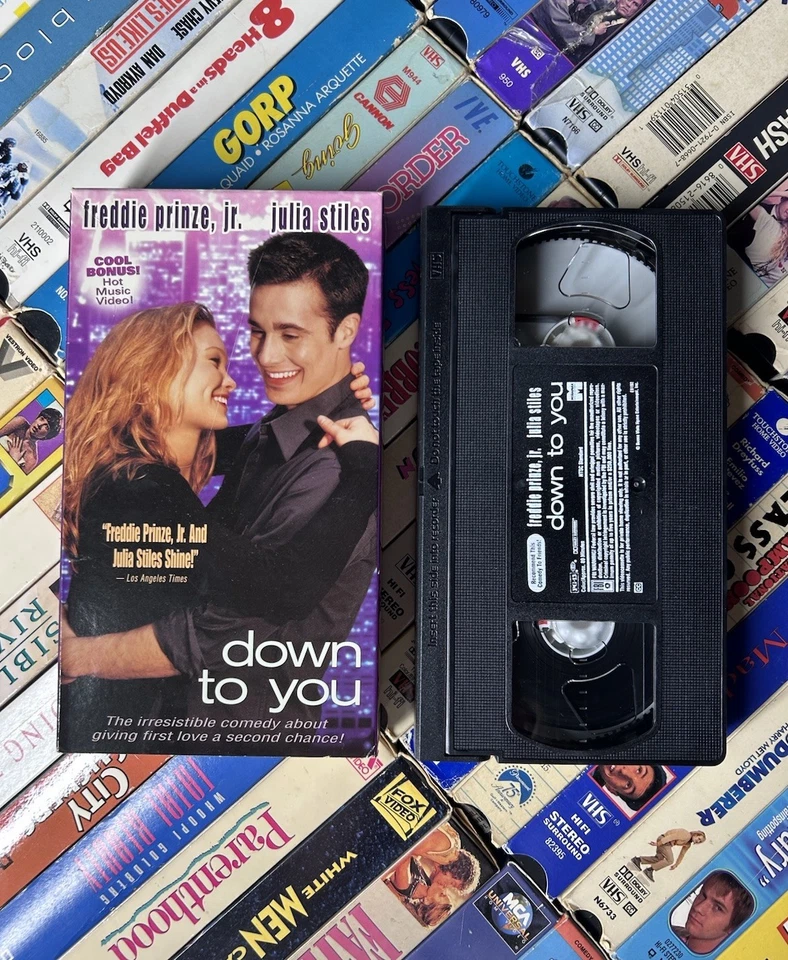 Down to You VHS Tape Late Release 2000 Miramax Video Release HTF OOP Music Video - Image 2 of 4