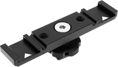 eMagTech Blitzschuhadapter Kamera Dual Cold Shoe Kalte Schuhhalterung